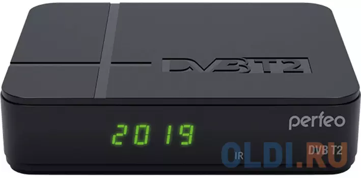 Perfeo DVB-T2/C приставка "COMBI" для цифр.TV, Wi-Fi, IPTV, HDMI, 2 USB, DolbyDigital, обуч.пульт ДУ