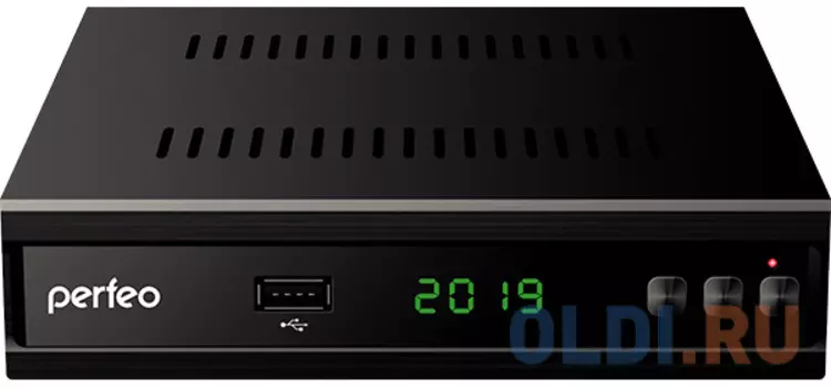 Perfeo DVB-T2/C приставка "MEDIUM" для цифр.TV, Wi-Fi, IPTV, HDMI, 2 USB, DolbyDigital, обуч.пультДУ