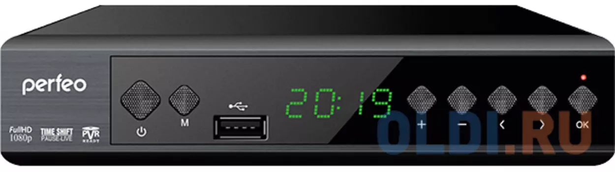 Perfeo DVB-T2/C приставка "STYLE" для цифр.TV, Wi-Fi, IPTV, HDMI, 2 USB, DolbyDigital, пульт ДУ