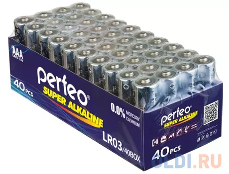 Perfeo LR03/40BOX Super Alkaline (40 шт. в уп-ке)