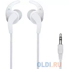 Perfeo наушники внутриканальные BULLS белые тканевый провод