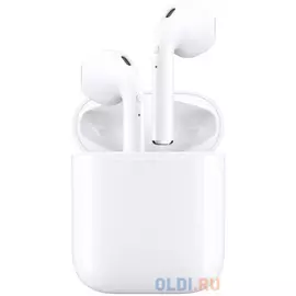 Perfeo наушники внутриканальные TWS PODZ белые автосопряжение [PF_A4314]