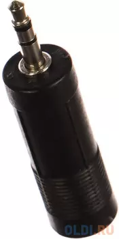 PERFEO Переходник Jack 6.35 мм розетка - Jack 3.5 мм вилка, стерео-аудио (A7024)