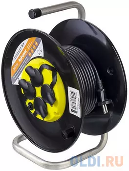 Perfeo удлинитель на катушке без заземления "RU POWER",PF_B4675 (40м 4гн с т/з 10А ПВС 2х1 IP44 (РБК16))