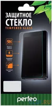Perfeo защитное стекло Samsung A40 черный Full Screen&amp;Glue (PF_A4995)