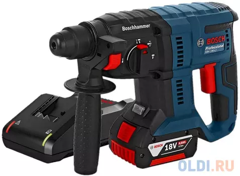 Перфоратор акк. Bosch GBH 180-LI акк. GBA 18 В 4.0 А*ч, зар. устр. GAL 18V-40, коробка