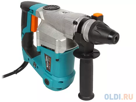 Перфоратор Bort BHD-1000-TURBO (мощность 800 Вт; скорость вращения 0-900 об/мин; сила удара 3,5 Дж; патрон SDS+; буры 3шт в комплекте)