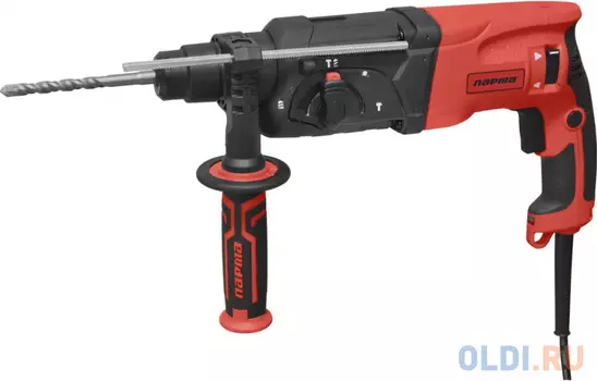 Перфоратор ПАРМА П-01-24/900ЭР [02.027.00003] { 900Вт,3-х реж,2,6Дж,SDS-plus, рег.об.,рев, пл.пуск,рук.Эрго+)(5ш/к) }
