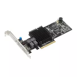 Контроллер ASUS PIKE II 3108-8I/240PD/2GB SAS 12Gbps RAID Controller, 2GB Cache, RAID 0-60; 8-port Internal, SAS/SATA/SSD HDD support, Max 240 Devices