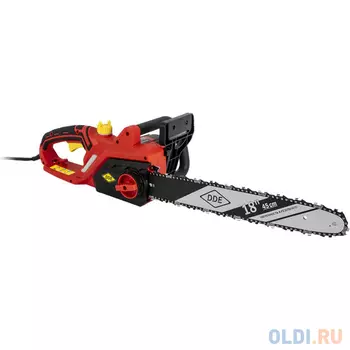 Пила цепная DDE 792-803 CSE250 18" электрическая, дв. попер. 2,5 кВт 45 см 3/8PM-62-1,3 SDS