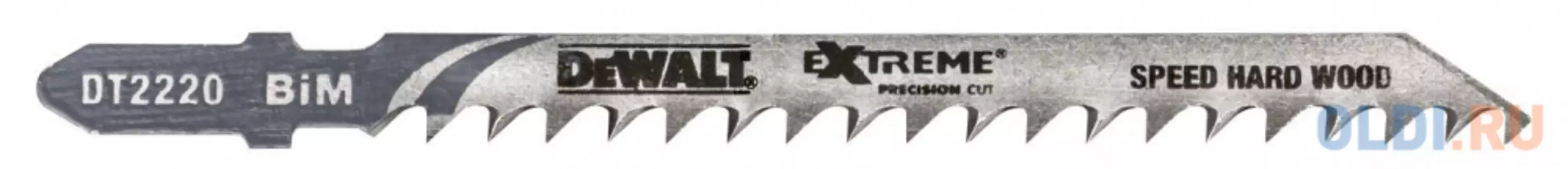 Пилка д/лобзика DEWALT DT2220-QZ п/дер.XPC BIM 100x75x4.0x60 мм, T144DF, 3шт