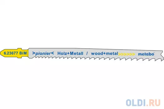Пилка Metabo T345XF 106мм прогр. BIM 5шт 623677000