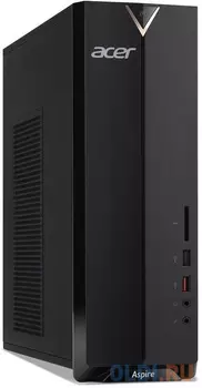 ПК Acer Aspire XC-1660 SFF i3 10105 (3.7) 8Gb 1Tb 7.2k UHDG 630 CR Windows 11 Home GbitEth WiFi BT 180W черный