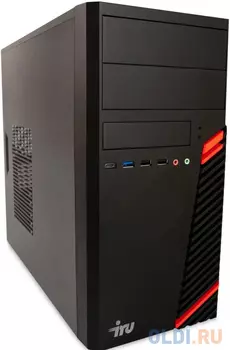 ПК IRU Office 310H6S MT i5 12400 (2.5) 8Gb SSD512Gb UHDG 730 Free DOS GbitEth 400W черный (2061415)