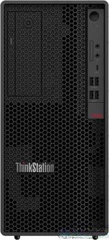 ПК Lenovo ThinkStation P340 MT i5 10400 (2.9)/8Gb/SSD256Gb/UHDG 630/DVDRW/Windows 10 Professional 64/GbitEth/300W/клавиатура/мышь/черный