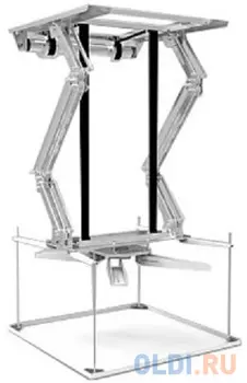 [PL100XL] Лифт Wize Pro с эл/приводом, максимальная грузоподъемность 50 кг, расстояние от потолка 100 см, габариты 730х730х297 мм, серебр./ белый, три