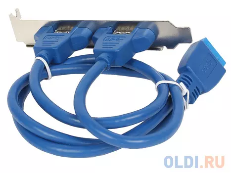 Планка в сист/ блок 2xUSB 3.0/20pin мат.платы Gembird