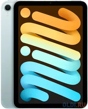 Планшет Apple iPad mini 2024 A2995 A17 Pro 6С RAM8Gb ROM256Gb 8.3" IPS 2266x1488 5G eSIM iOS серый космос 12Mpix 12Mpix BT WiFi 9hr