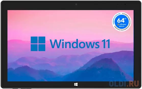 Планшет Digma EVE 1490D Celeron N4000 (1.1) 2C RAM4Gb ROM64Gb 11.6" IPS 1366x768 Windows 11 черный 2Mpix BT WiFi Touch microSD 64Gb mHDMI 4000mAh