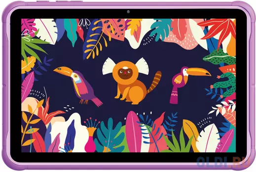 Планшет Digma Kids 1247C T310 (2.0) 4C RAM4Gb ROM64Gb 10.1" IPS 1280x800 3G 4G Android 12 фиолетовый 2Mpix 2Mpix BT GPS WiFi Touch microSD 128Gb