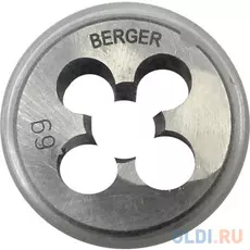 Плашка BERGER BG1007 метрическая м10х1.25мм