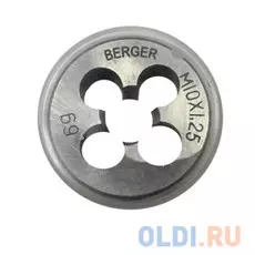 Плашка BERGER BG1008 метрическая м10х1.5мм