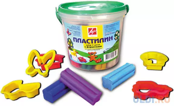 Пластилин Луч 12C 784-08 12С784-08 11 цветов