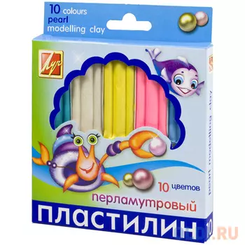 Пластилин Луч 21С1382-08 10 цветов
