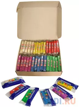 Пластилин ЛУЧ Классика 1 цвет 25С1531-08 в ассортименте