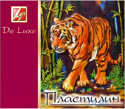 Пластилин Луч ЛЮКС 12 цветов 14С1035-08