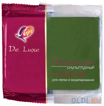 Пластилин ЛУЧ Люкс 1 цвет