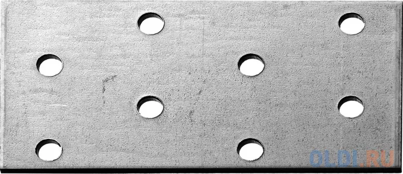 Пластина соединительная ПС-2.0, 40х80 х 2мм, ЗУБР