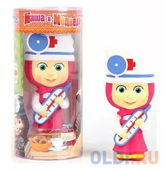 Пластмассовая игрушка Маша и Медведь Маша-доктор 14 см GT 7384