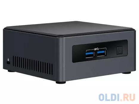 Платформа Intel NUC Original BLKNUC7i3DNH2E Black Intel Core i3-7100U (2,40 GHz)/2xSO-DDR4(1.2V)/2xHDMI/1x2.5"HDD/1xM.2(2280)/USB3.0/GBL/WiFi+BT/VESA