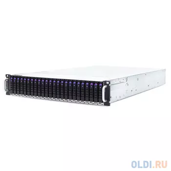 Платформа системного блока AIC FB201-LX_XP1-F201LXXX 2U-24 Bay storage server supports 24 x U.2 NVMe drives, 2*dual Broadcom/LSI PEX9765 PCIe switch b