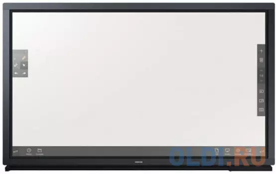 Плазменный телевизор LED 65" Samsung DM65E черный 1920x1080 75 Гц Wi-Fi DVI 2 х HDMI DisplayPort RJ-45 RS-232C USB SD LH65DMEPLGC/CI