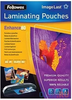 Пленка для ламинирования A5 Fellowes, 80 мкм, 25 шт., шт