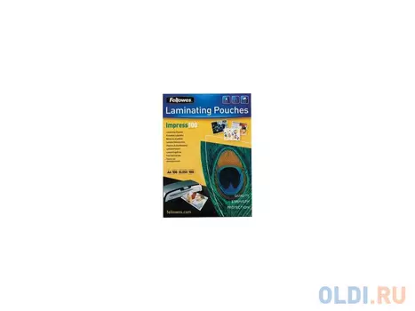 Пленка для ламинирования Fellowes FS-53510 A5 100мкм 100шт глянцевая