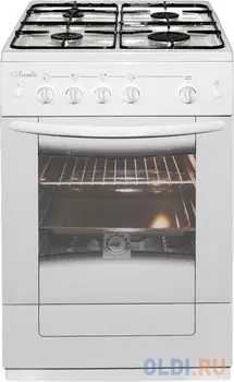 Плита Газовая Лысьва ГП 400 МС-2у белый (без крышки) реш.чугун