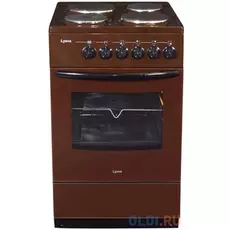 Плита Электрическая Лысьва ЭП 402 М2С коричневый эмаль (без крышки)