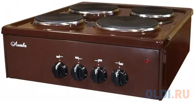 Плита Электрическая Лысьва ПЭН 40М коричневый ДА (настольная)