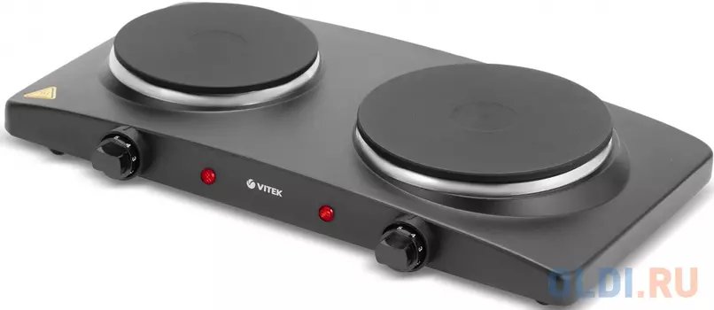 Плита Электрическая Vitek VT-3704 черный (настольная)