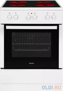 Плита Электрическая Weissgauff WES E1V07 W белый