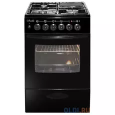 Плита Комбинированная Лысьва ЭГ 1/3г14 МС-2у черный (без крышки)