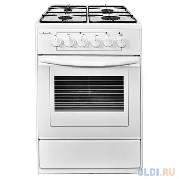 Плита Комбинированная Лысьва ЭГ 401 СТ-2у белый (без крышки) реш.сталь