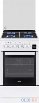 Плита Комбинированная Weissgauff WCS K2K59 WGE белый