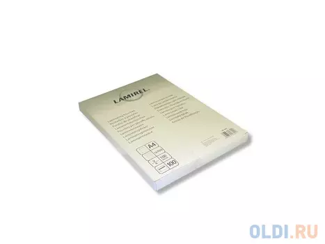 Пленка для ламинирования Lamirel А4, 100мкм, 100 шт. (LA-78658)