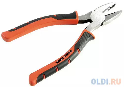 Плоскогубцы BLACK &amp; DECKER BDHT0-71622 комбинированные 180мм