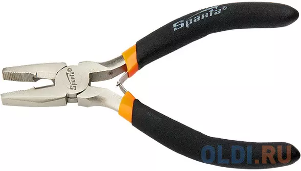 Плоскогубцы SPARTA 17826 mini 130мм никелированные авторазжим
