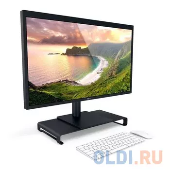 Подставка для монитора Satechi Universal Aluminum Unibody Monitor Stand. Материал алюминий. Цвет черный оникс.